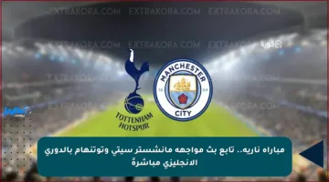 مباراة نارية.. تابع بث مواجهة مانشستر سيتي وتوتنهام بالدوري الإنجليزي مباشرةً